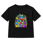 Books Are A Kind Of Magic kids World Book Day t-shirt - Black