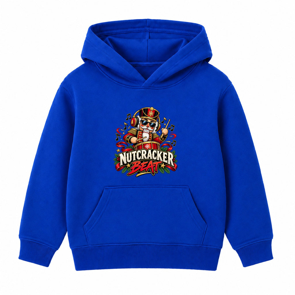 Nutcracker Beat adult Christmas hoodie - Royal Blue