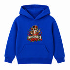 Nutcracker Beat adult Christmas hoodie - Royal Blue