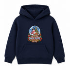 Snow Globe Magic kids Christmas hoodie - Navy