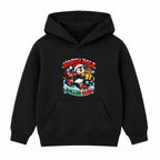 North Pole Roller Club kids Christmas hoodie - Black