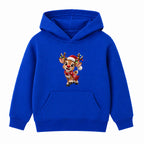 Rudolph kids Christmas hoodie - Royal Blue
