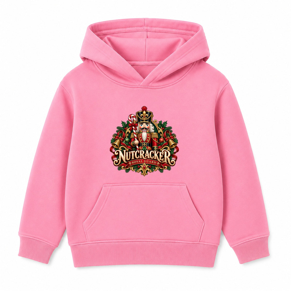 Nutcracker Royal Guard adult Christmas hoodie - Pink