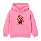 Santa Bear adult Christmas hoodie - Pink