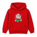 Boo & Bright kids Christmas hoodie - Red