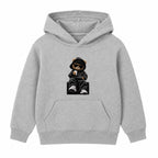 Hood Bear Chill adult hoodie - Heather Grey