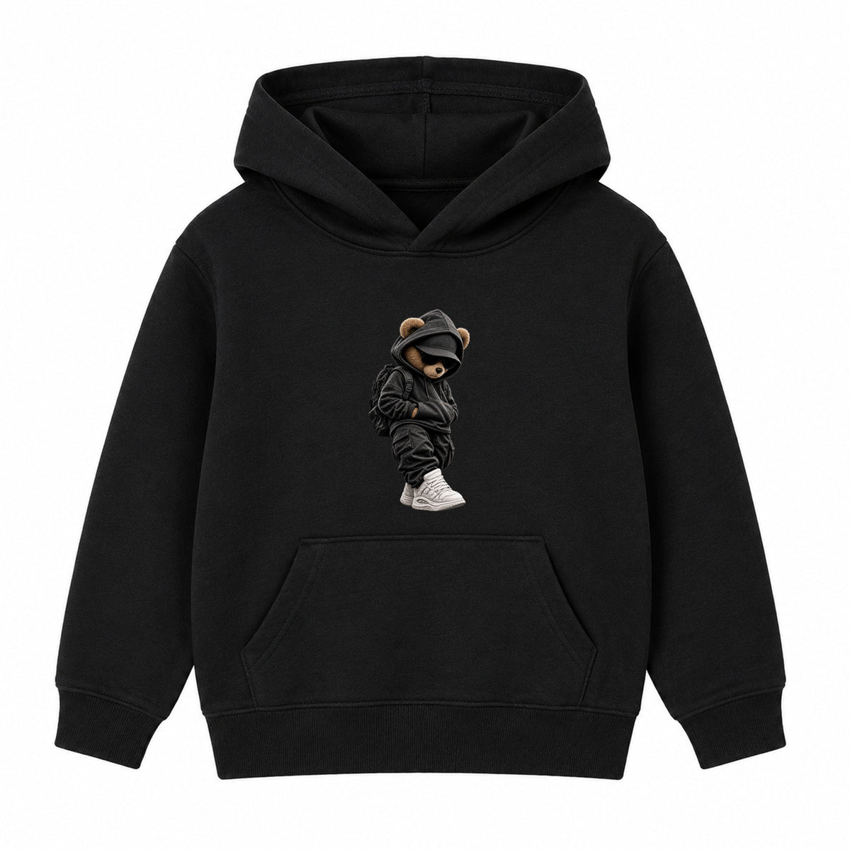 Hood Bear Pack adult hoodie - Black