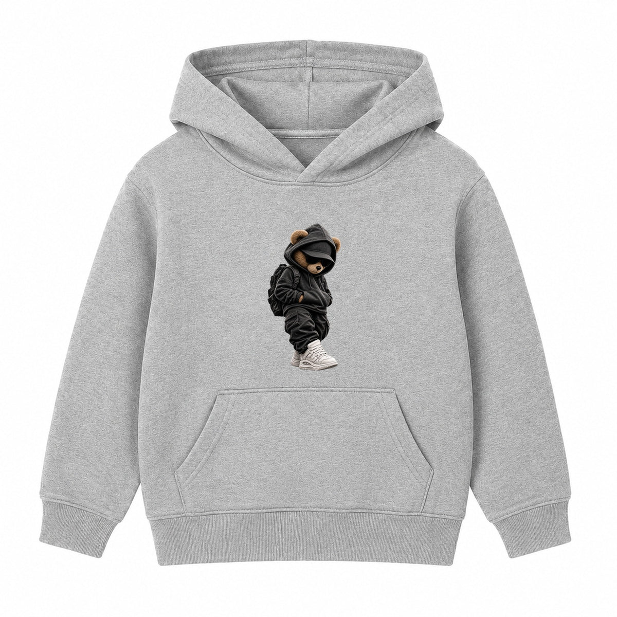 Hood Bear Pack adult hoodie - Heather Grey