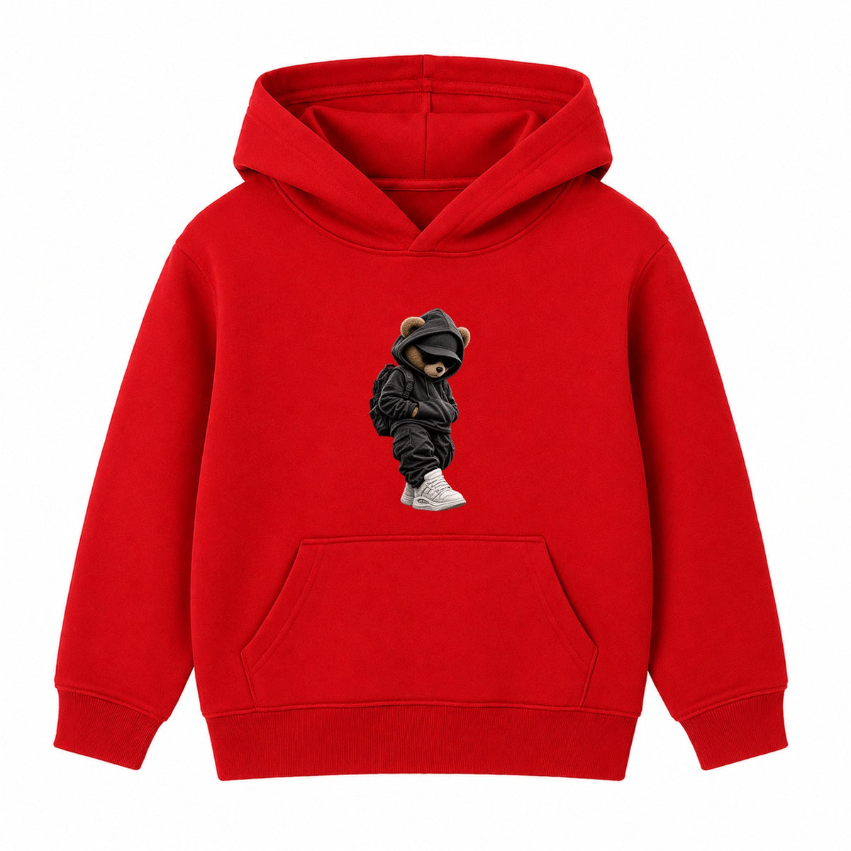 Hood Bear Pack adult hoodie - Red