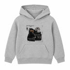 Bear City Nights adult hoodie - Heather Grey
