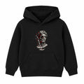 Marble & Roses adult hoodie - Black