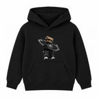 Star Bear adult hoodie - Black