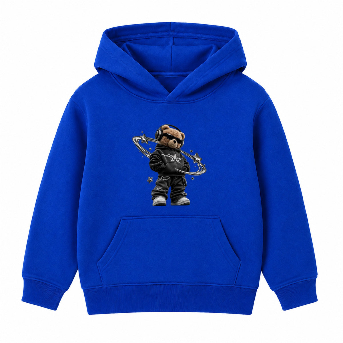 Star Bear adult hoodie - Royal Blue